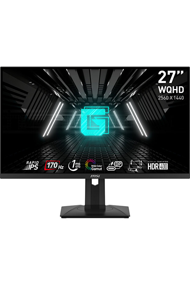 G274qpf 27 Flat Rapıd Ips Wqhd 170hz 1ms Adaptıve Sync Gamıng Monıtor - 1