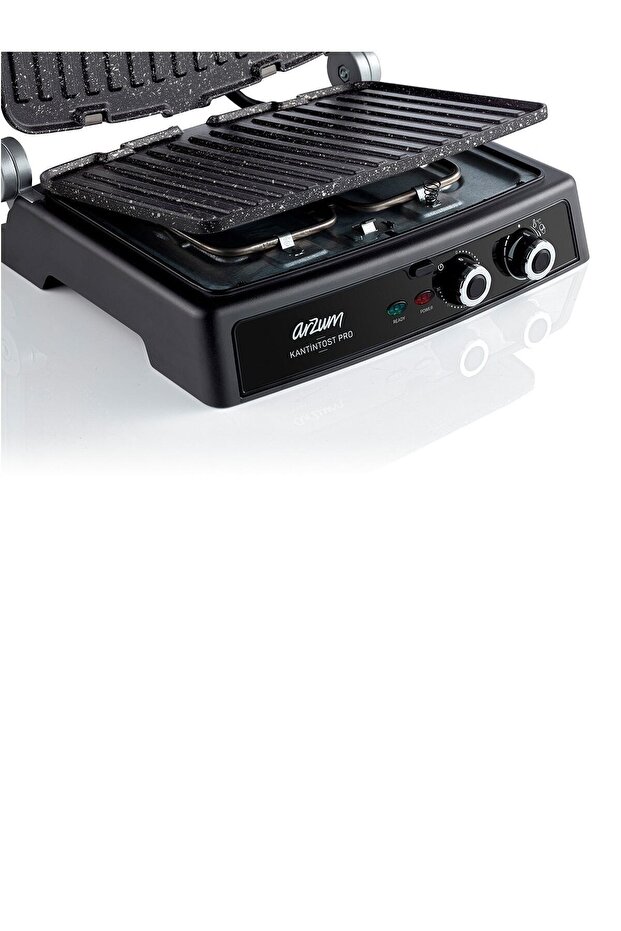 Kantintost Pro Izgara Ve Tost Makinesi 6 Dilim Kapasiteli 2000W Inox - AR2044-INX - 5