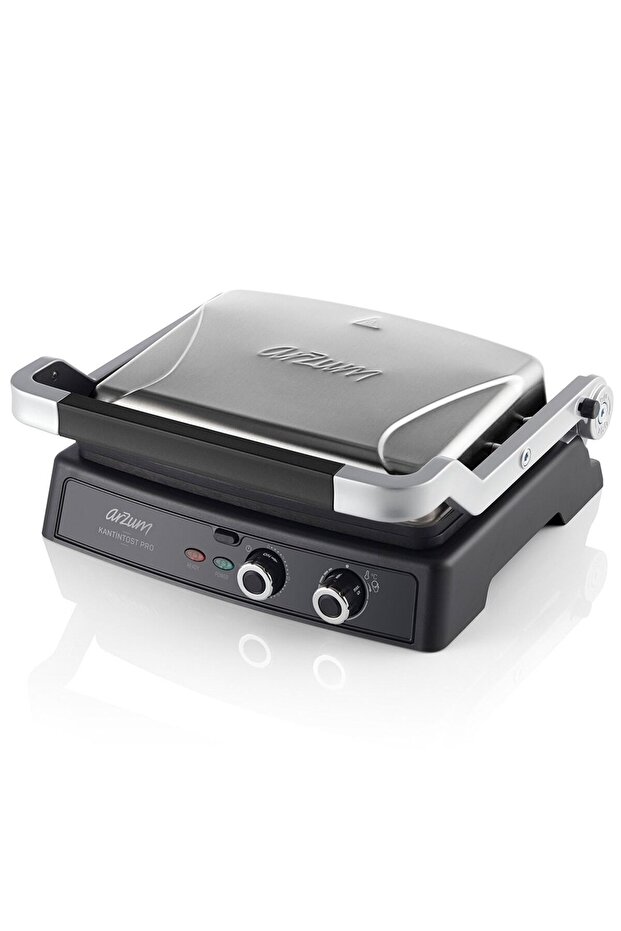 Kantintost Pro Izgara Ve Tost Makinesi 6 Dilim Kapasiteli 2000W Inox - AR2044-INX - 1