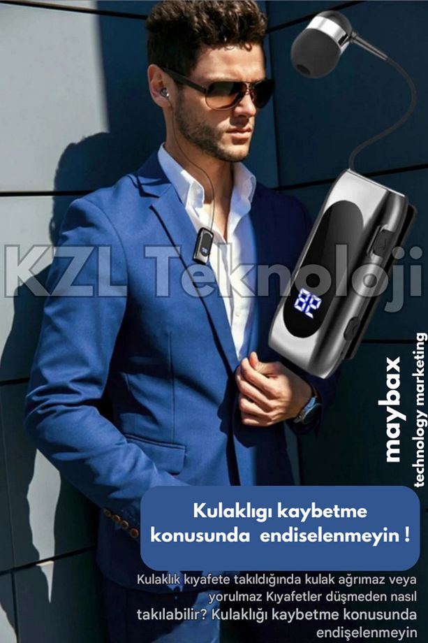 Bluetooth Makaralı Titreşimli Kulaklık Bluetooth 5.2  ProSet - 3