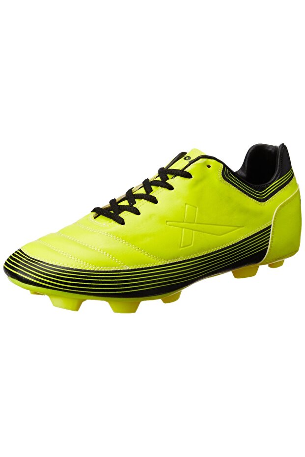 Chaser Football Shoes Yellow/black | Size 9 Uk | Synthetic Leather | Waterproof