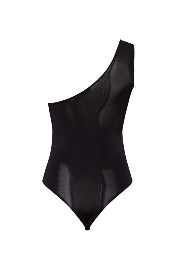 Tek Omuz Body - Siyah - 5