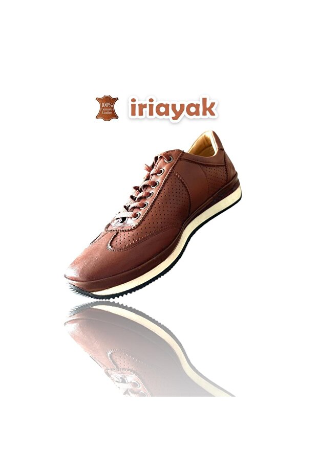 39 Numara Hakiki Deri Erkek Casual Ayakkabı - 4