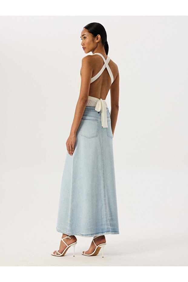 Body decoltat ecru iconic - 6