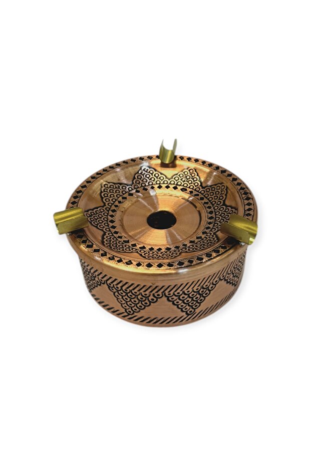 صينية رماد نحاسية منقوشة - 2