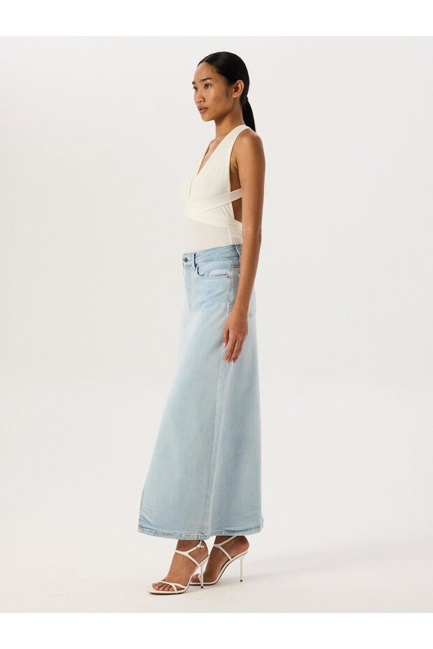 Body decoltat ecru iconic - 5