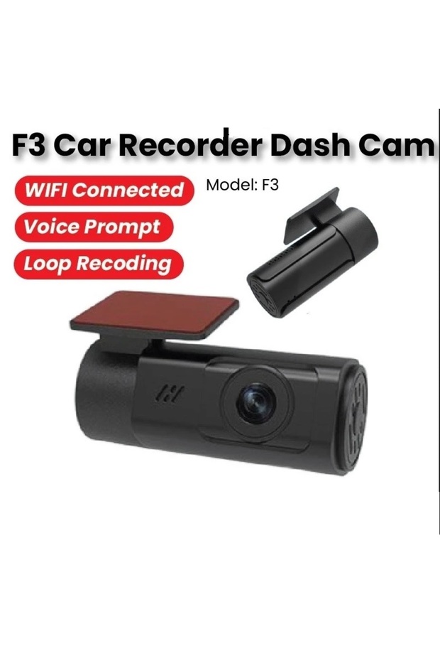 WİFİ CAR DVR RECORDER DASCH CAM ARAÇ İÇİ KAMERA WİFİ BAĞLANTILI 1080P TELEFONDAN İZLEME - 1