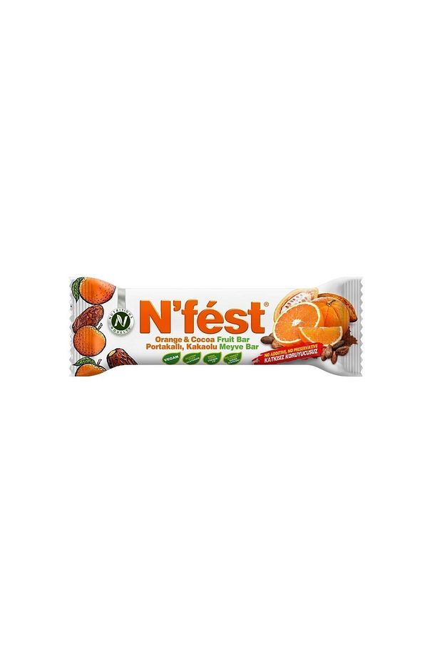 Meyve Bar Portakallı ve Kakaolu 40g x 12 Adet - 2
