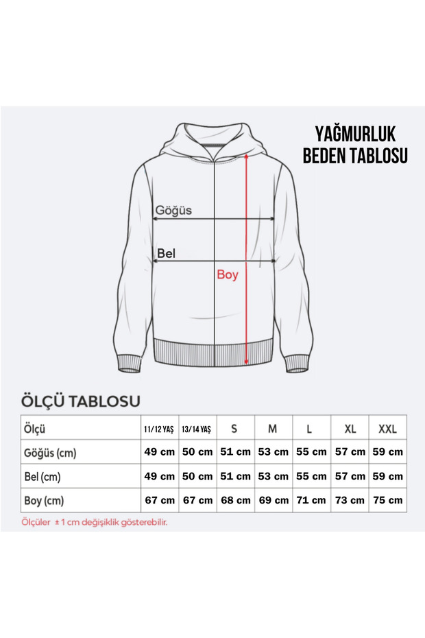 Adana Blue Raincoat Windproof Adny02 - 2