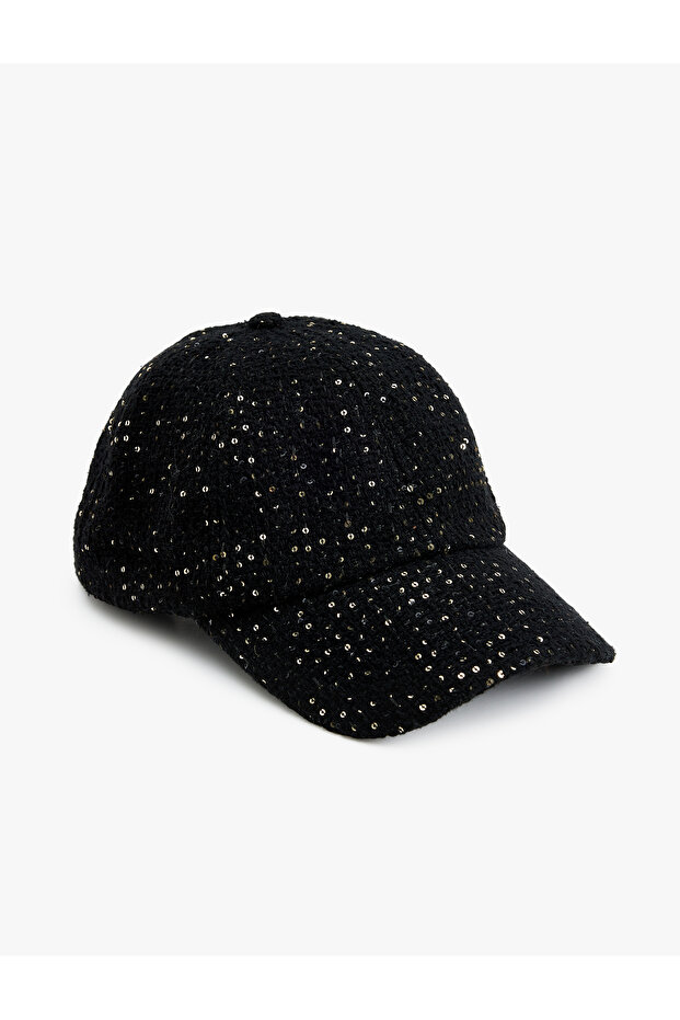 Sequin sequined kep hat