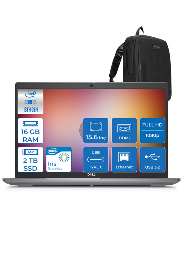 Latıtude 5540 I5 1350P Vpro 16GB Ddr5 2tb SSD 15.6" Fhd IPS W11PRO DELL5540CTOWP02 + Zettaçanta - 1
