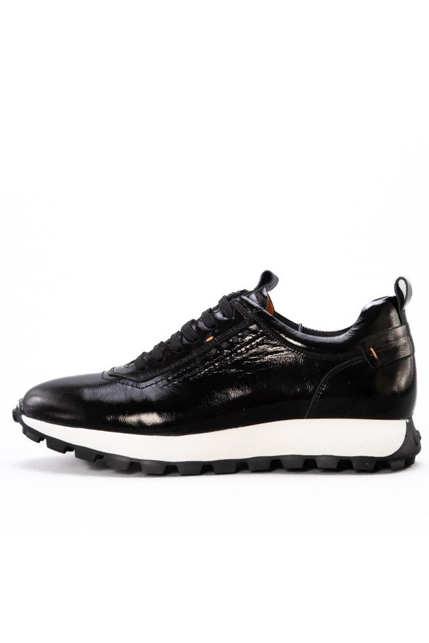 Moses Men's Genuine Patent Leather Sneaker Shoes 252572 -3