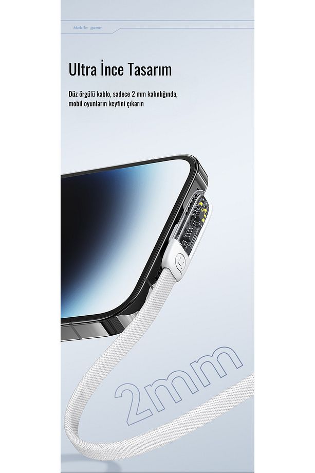Usams Sj583 20w Lightning To Type-c Dirsek Iphone Samsung Uyumlu Hızlı Şarj Siyah - 4