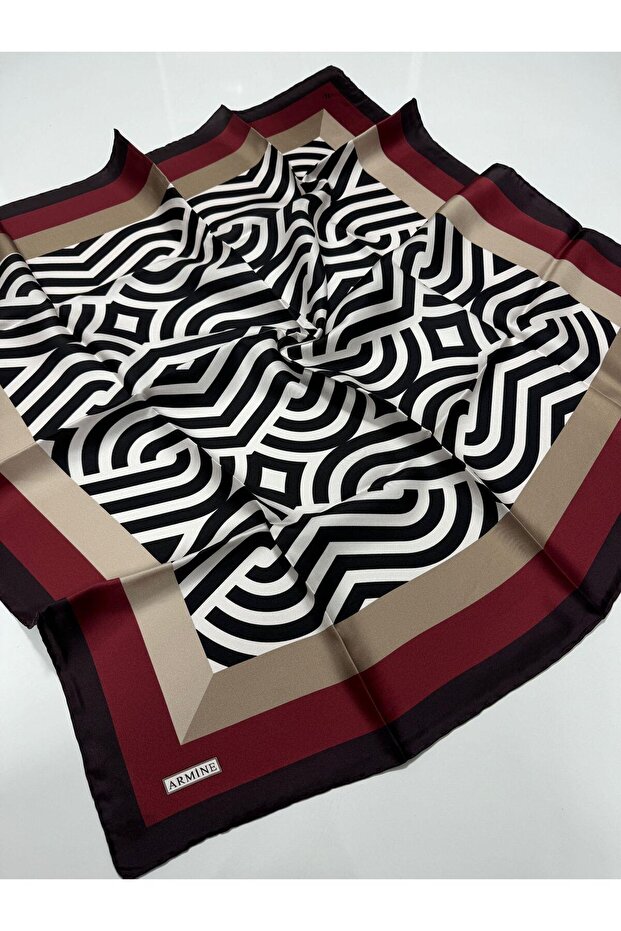 Nostalgia Series Twill Silk Scarf 8153-32Nt