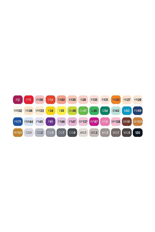 Twın Brush Marker Set 48'lı - 2