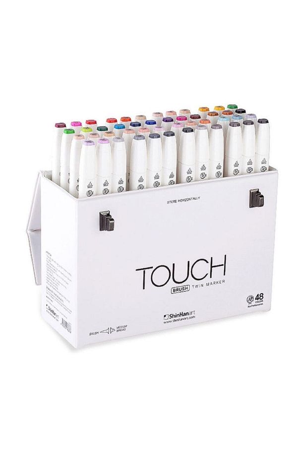 Twın Brush Marker Set 48'lı - 1