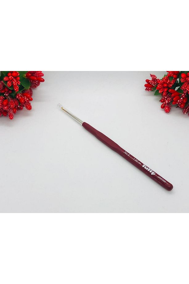 Silikon Yumuşak Saplı Örgü- Dantel Tığ no: 4 - (1.60)  mm - 5
