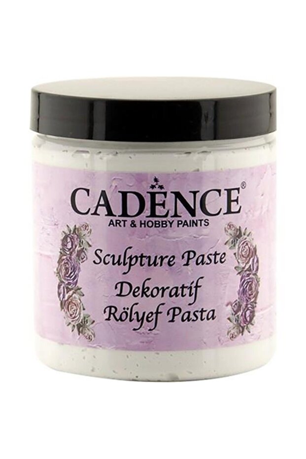 SCULPTURE PASTA( DEKORATİF RÖLYEF PASTA ) BEYAZ 250 ML - 1