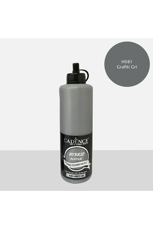 H-081 Grafıty Gri 500 ml Multısurface Hybrıd Akr. - 1
