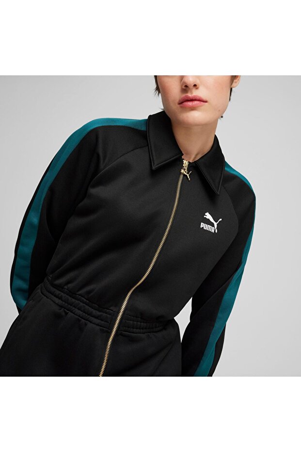 T7 Romper Kadın Siyah Tulum - 6