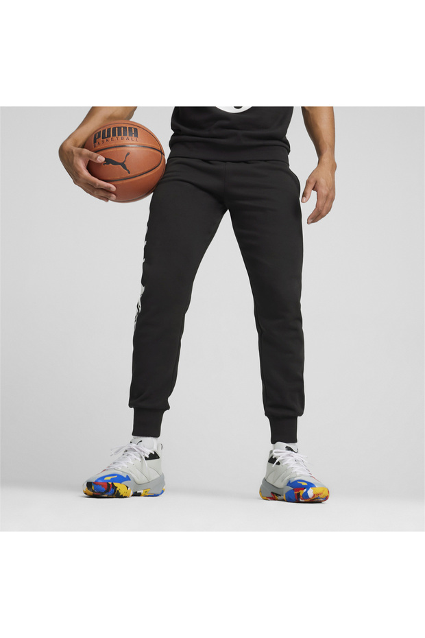 Posterize 2.0 Erkek Siyah Eşofman Altı - 1