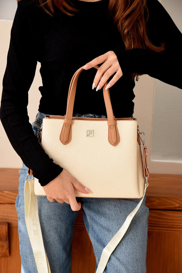Women's Luxury Hand & Shoulder Bag with Adjustable Strap Suitable for Daily Use Size: 20 X 28 cm