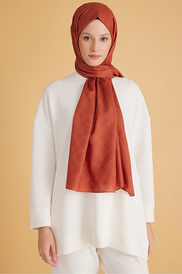 شال مونوغرام طازج S00OA 0444403 -25