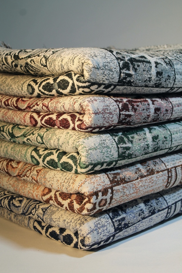Hajj & Umrah Gift Prayer Mat – 10-Piece Cotton Set – Non-Slip, Made in Turkey –