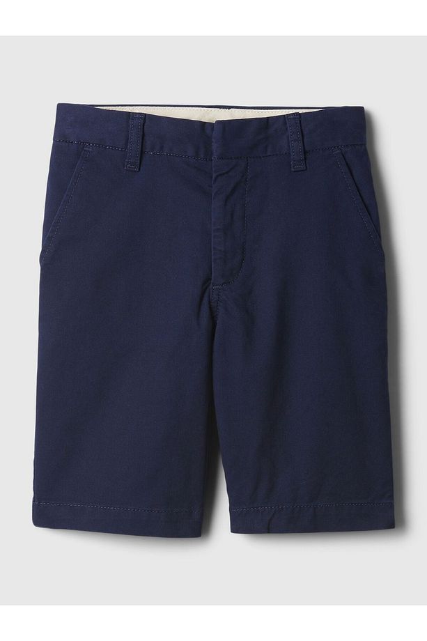 Erkek Çocuk Lacivert Cepli Uniform Bermuda Washwell™ Şort - 4