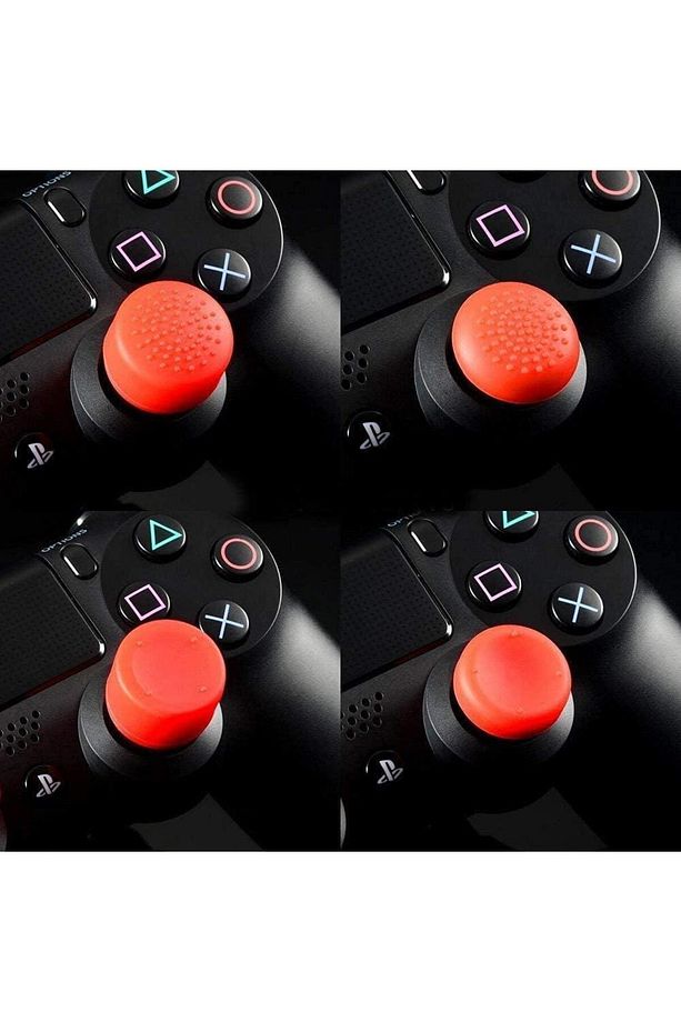 Ps5 Controller Joystick Oyun Kolu Gamepad Uyumlu - 8'li Analog Koruyucu K - 4