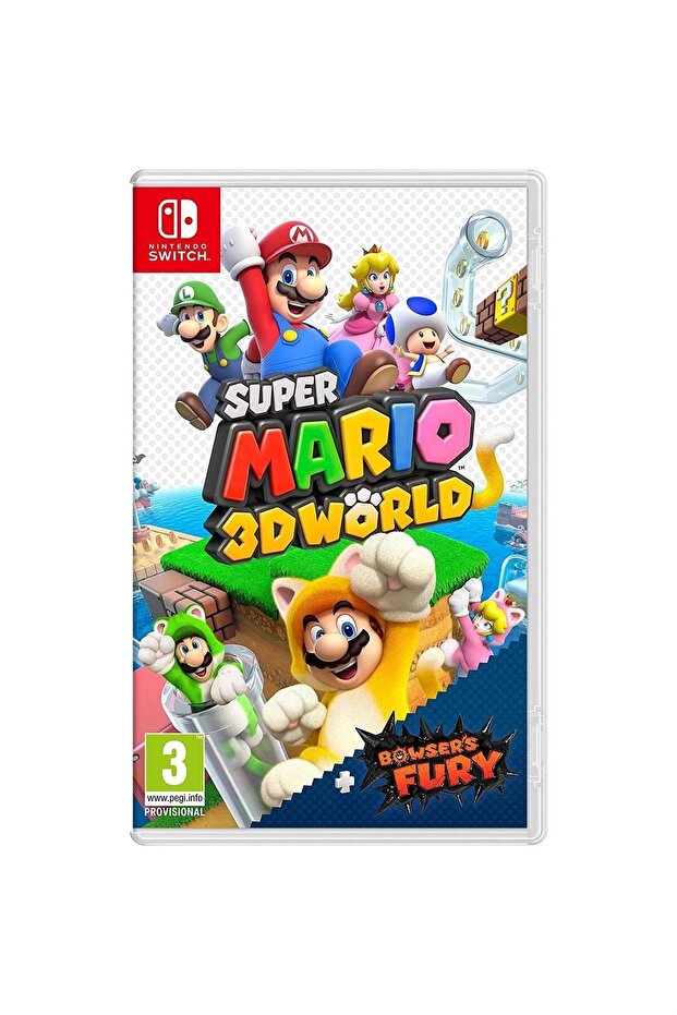 لعبة Super Mario 3D World Bowser's Fury Switch