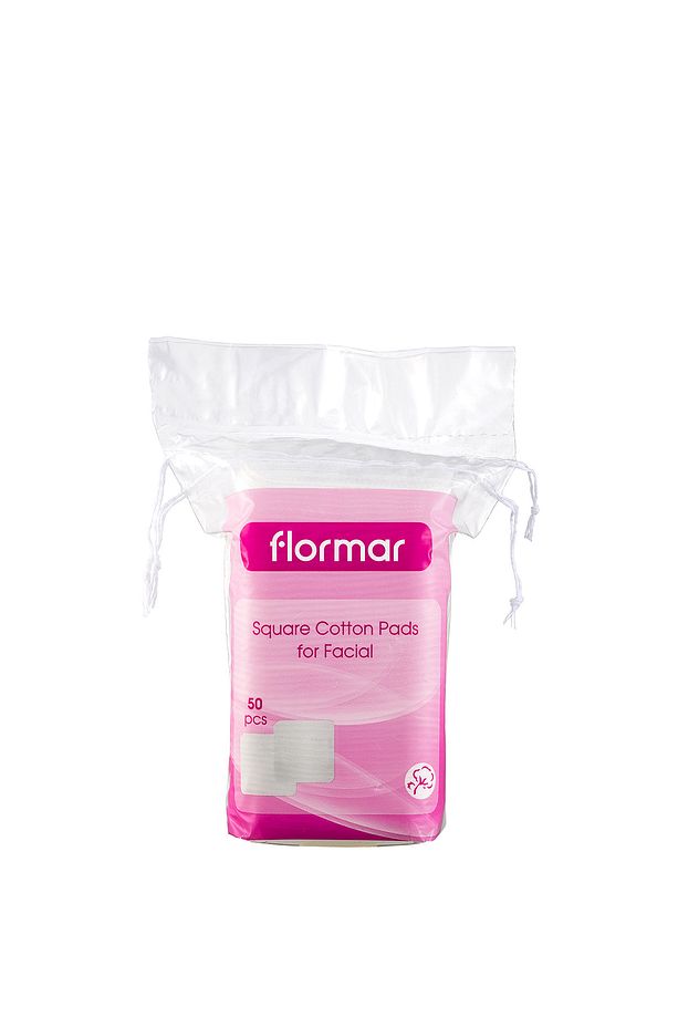 Makyaj Temizleyici Yüz Pedi - Square Cotton Pads For Facial 50 Adet 8690604175048 - 2