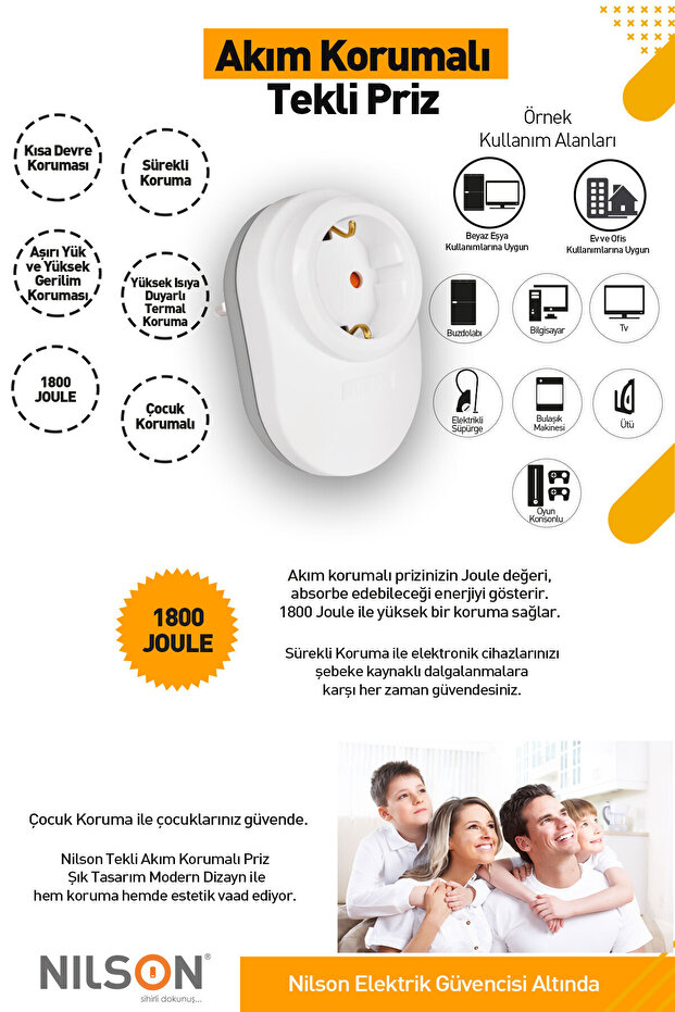 Tekli Akım Korumalı Priz - 7