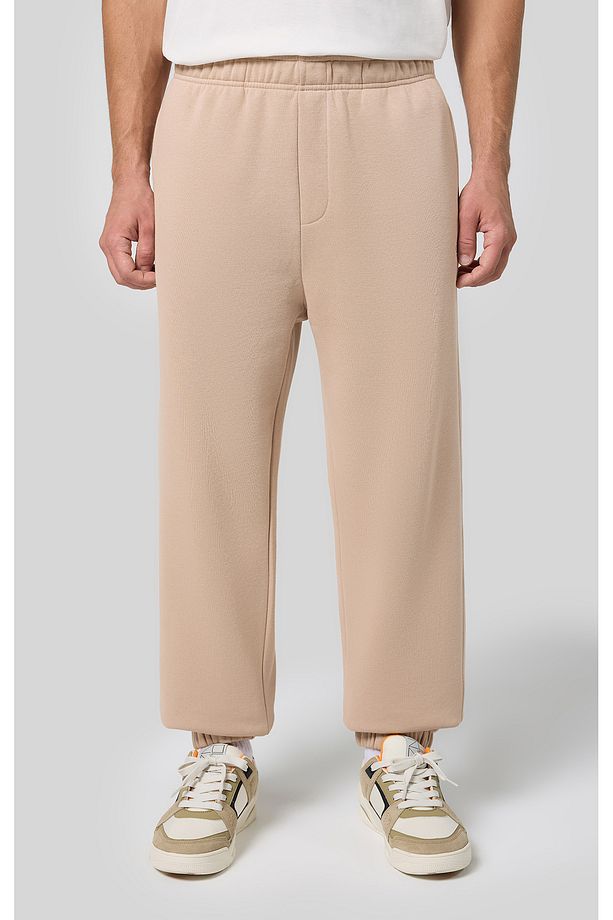 Script Shop Elastic Cuff Pants Kahverengi Erkek Eşofman Altı-220316-MS079 - 4