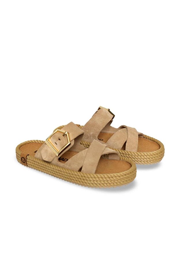 Sevilla Kadın Terlik - Camel - 3