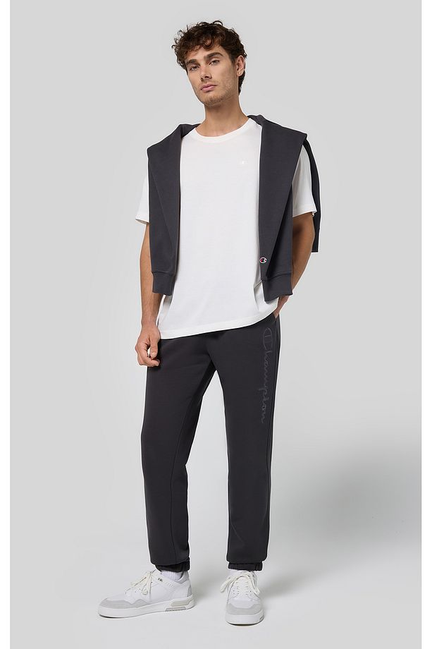 Script Shop Elastic Cuff Pants Siyah Erkek Eşofman Altı-220312-ES503 - 7