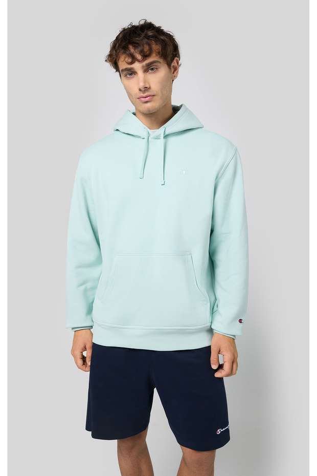 Script Shop Hooded Sweatshirt Green Men's Hooded Sweatshirt-220274-Gs122