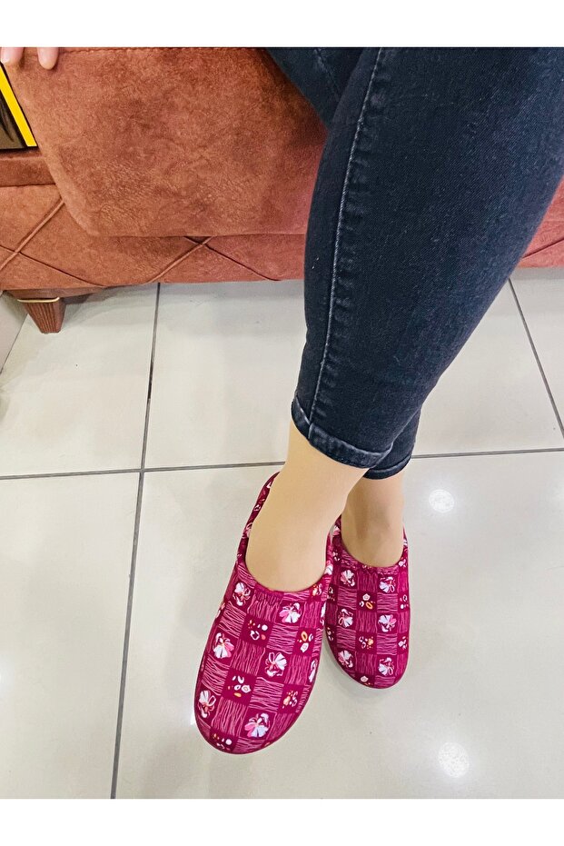 KIŞLIK KADIN EV TERLİK - 5