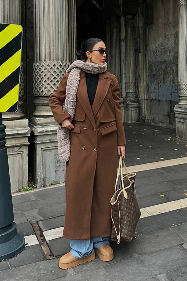 Brown Premium Vest Cashew Coat