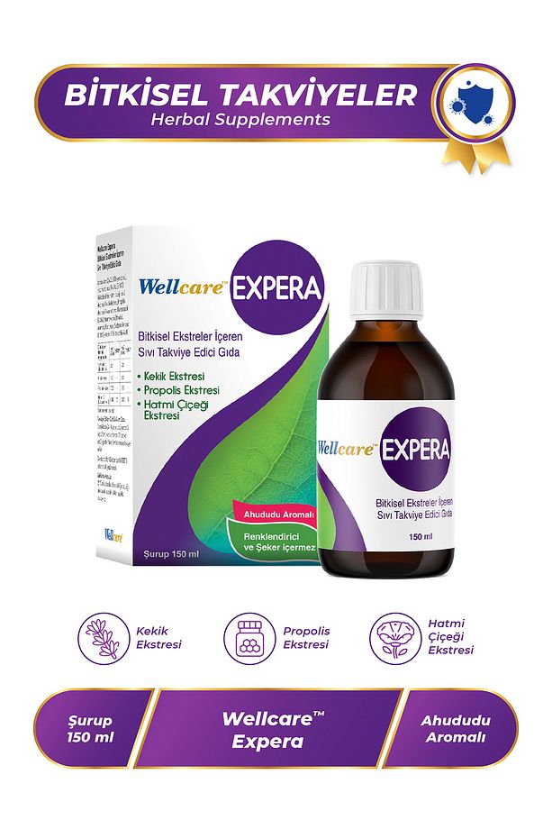 Expera Bitkisel Şurup - 150 ML - 1