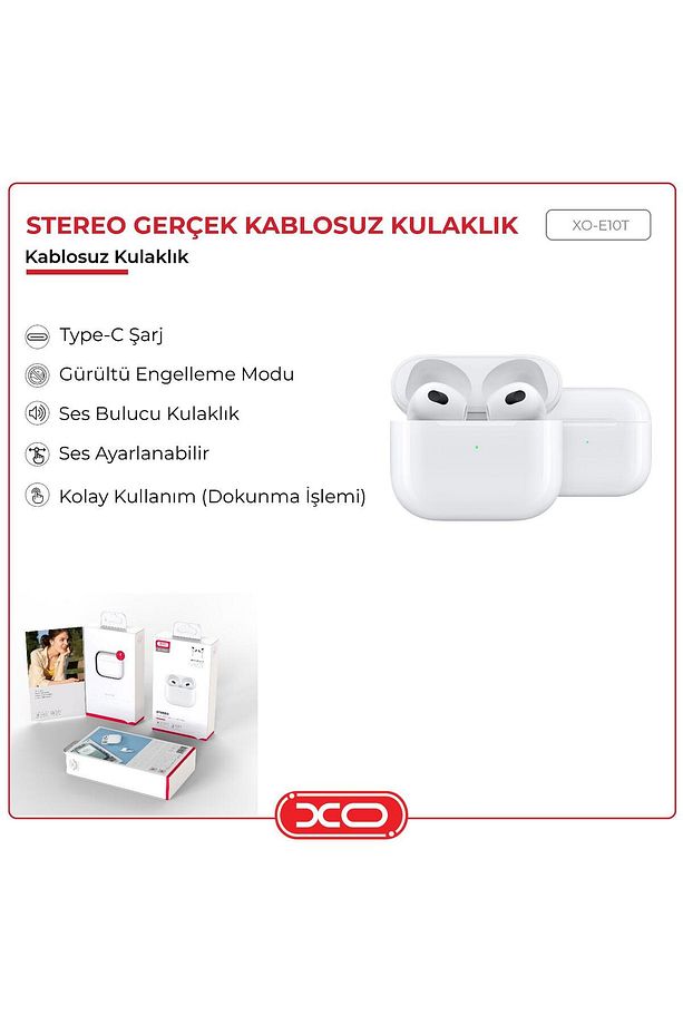 Kablosuz Bluetooth 5.1 Kulak Içi Kulaklık E10t–300 Mah,ios Ve Android Ile Uyumlu,gürültü Izolasyonu - 5
