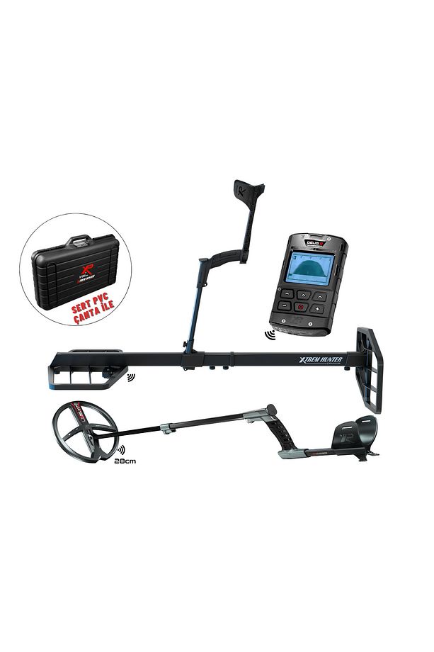 Xtrem Hunter Metal Dedektör- DEUS 2 Ana Kontrol Ünitesi ve 28FMF Başlık ile Dedektör - 1