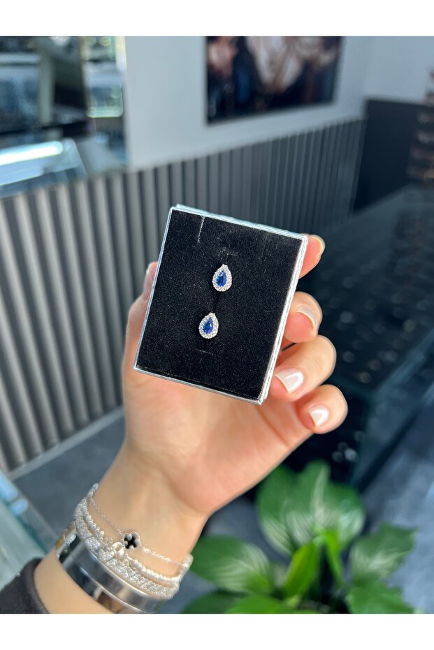 Damla küpe (vidalı) - 3