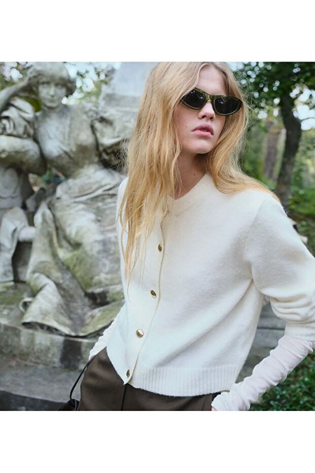 Kadın Triko Hırka - 3