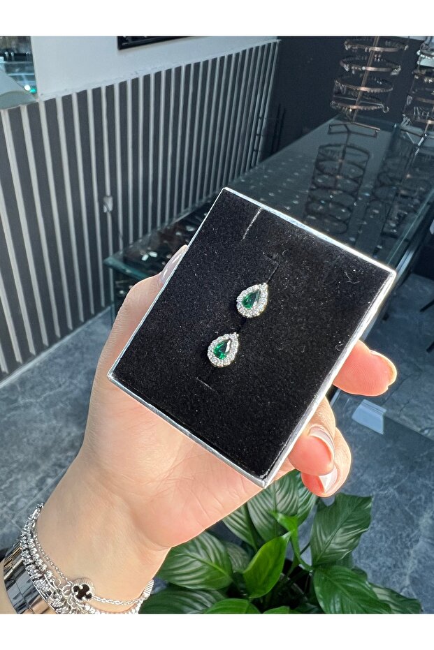 Damla küpe (vidalı) - 2