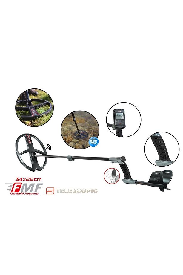 Xtrem Hunter Metal Dedektör-34FMF Başlık DEUS 2 Ana Kontrol Ünitesi WSA2XL Kulaklık Double Paket - 5