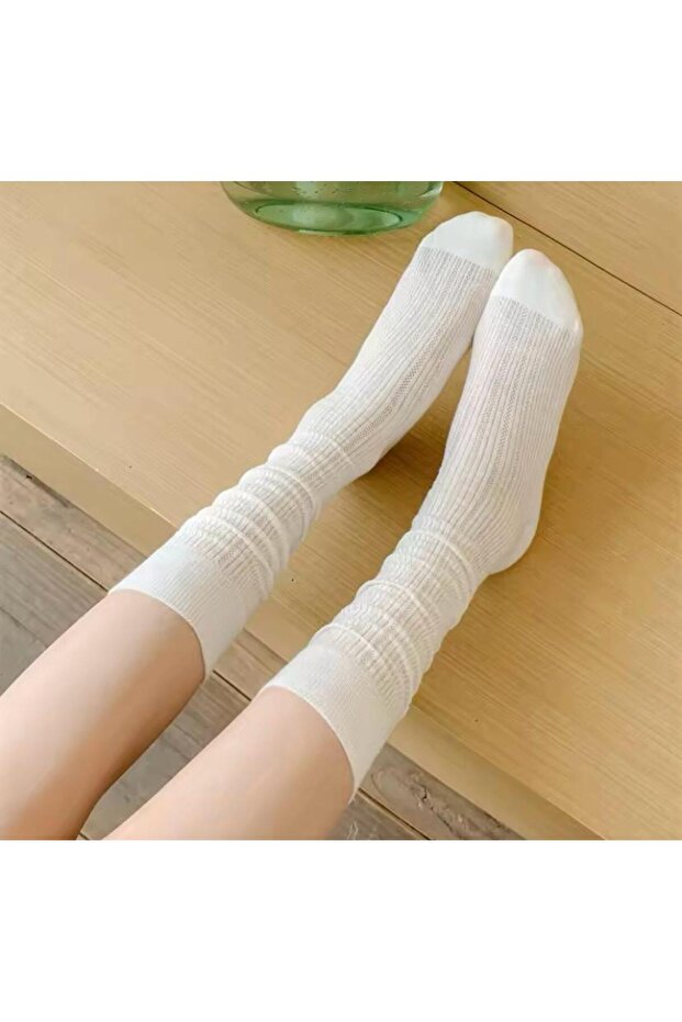 Set of 4 Pairs of Knee Socks - 4