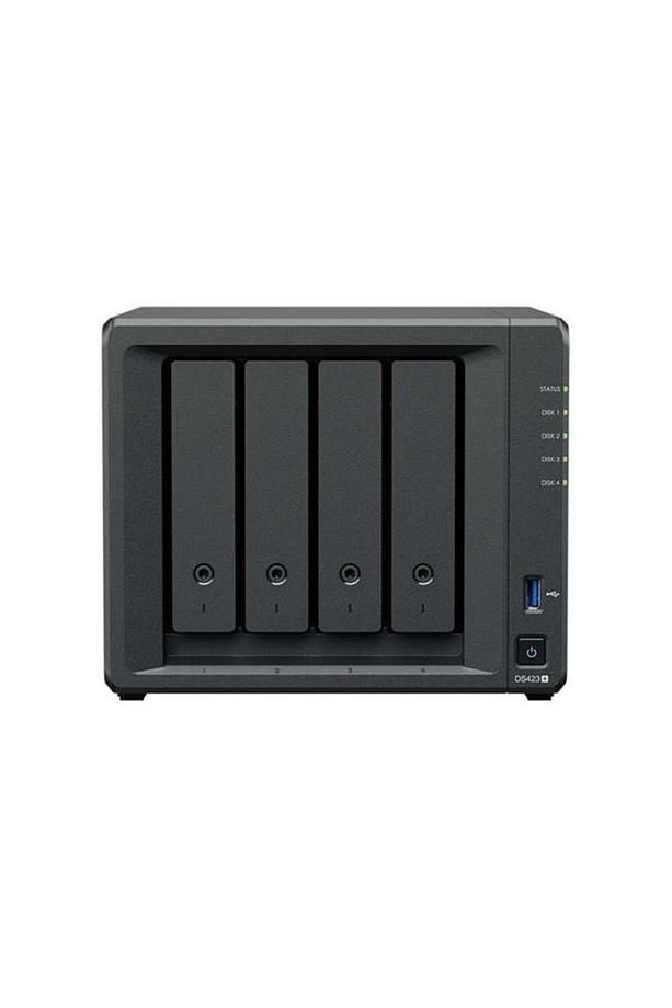 Ds423 Plus 6g Celeron Qc- 6gb Ram- 4-diskli Nas Server (DİSKSİZ) - 1
