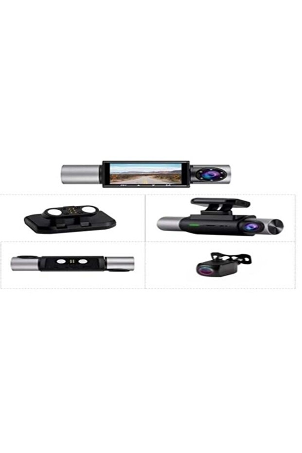 Go-Xray2 Day Night Gps Dash Cam Wide Angle Dual Screen