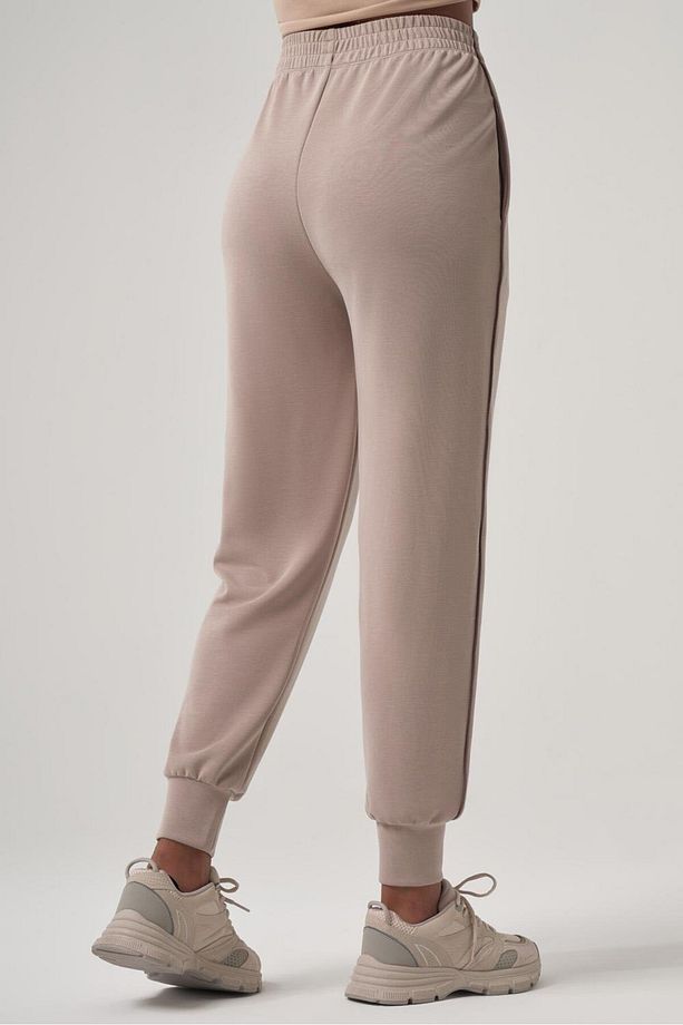 DERANO bej tex modal kumaş jogger - 8